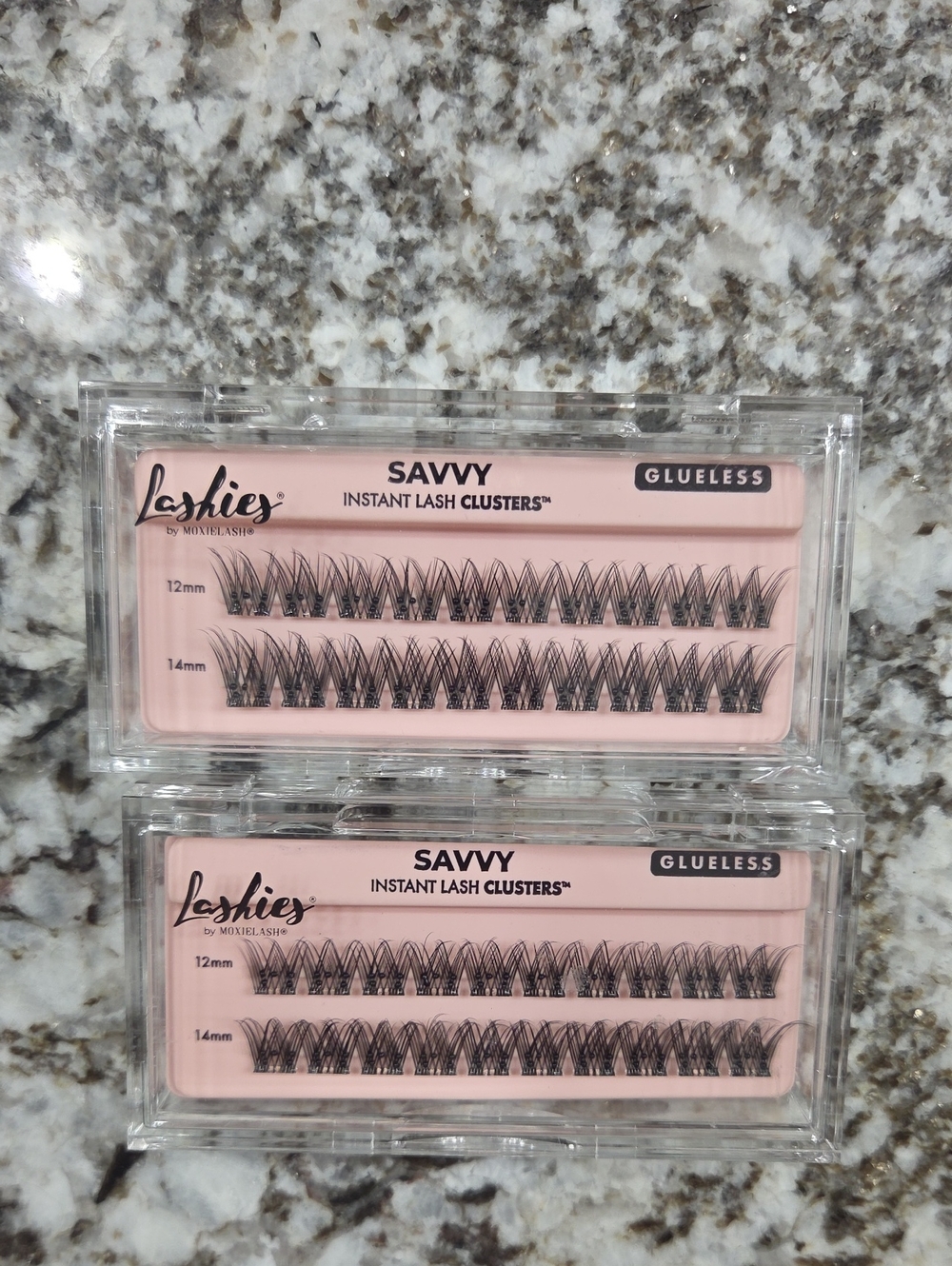 Savvy Instant Lash Clusters - Black, Size 12mm, 14mm